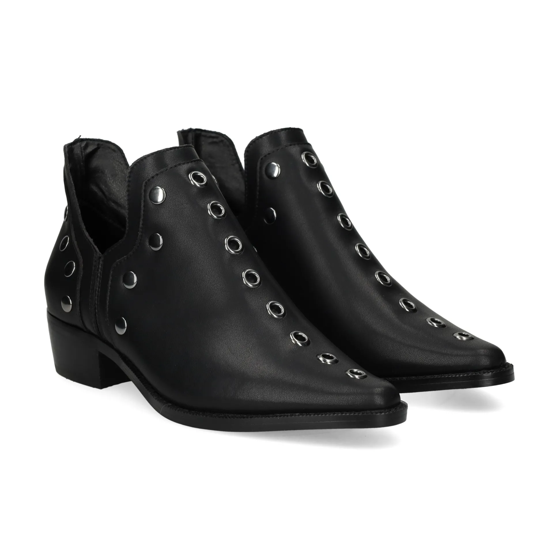 BEFREE Botines planos de Mujer MILAN-01 NEGRO