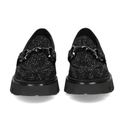BEFREE Mocasines de Mujer PAULA-307 NEGRO