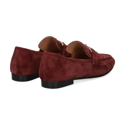 BIBI LOU Mocasines de Mujer 572Z30VK BURGUNDI