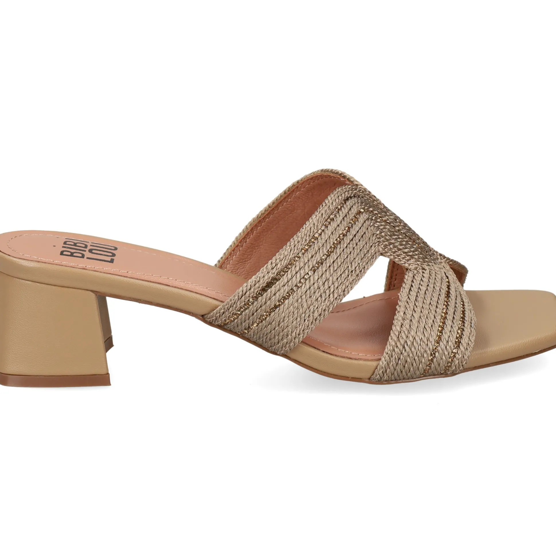 BIBI LOU Sandalias con tacón de Mujer 879Z94HG CAMEL