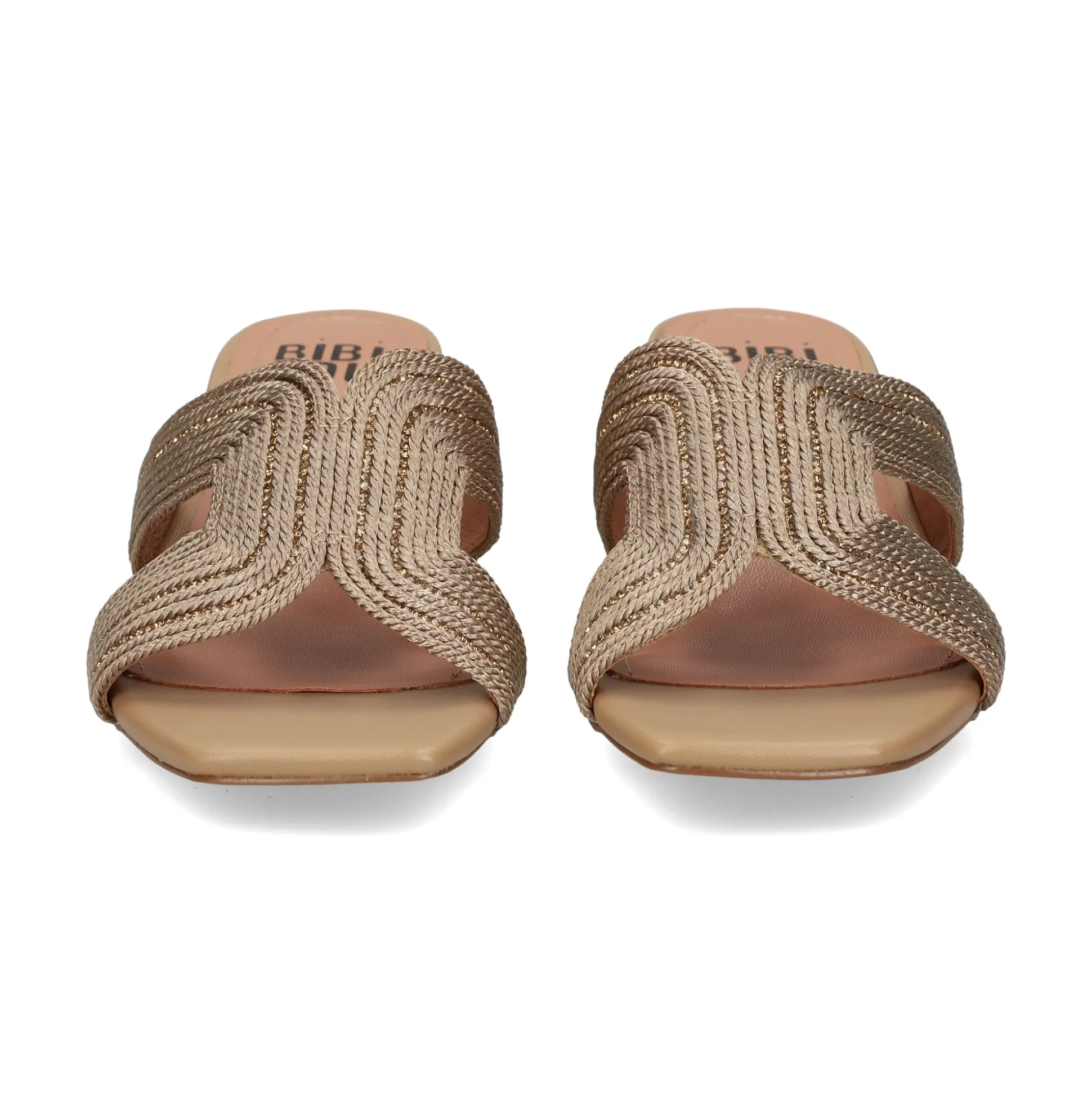 BIBI LOU Sandalias con tacón de Mujer 879Z94HG CAMEL