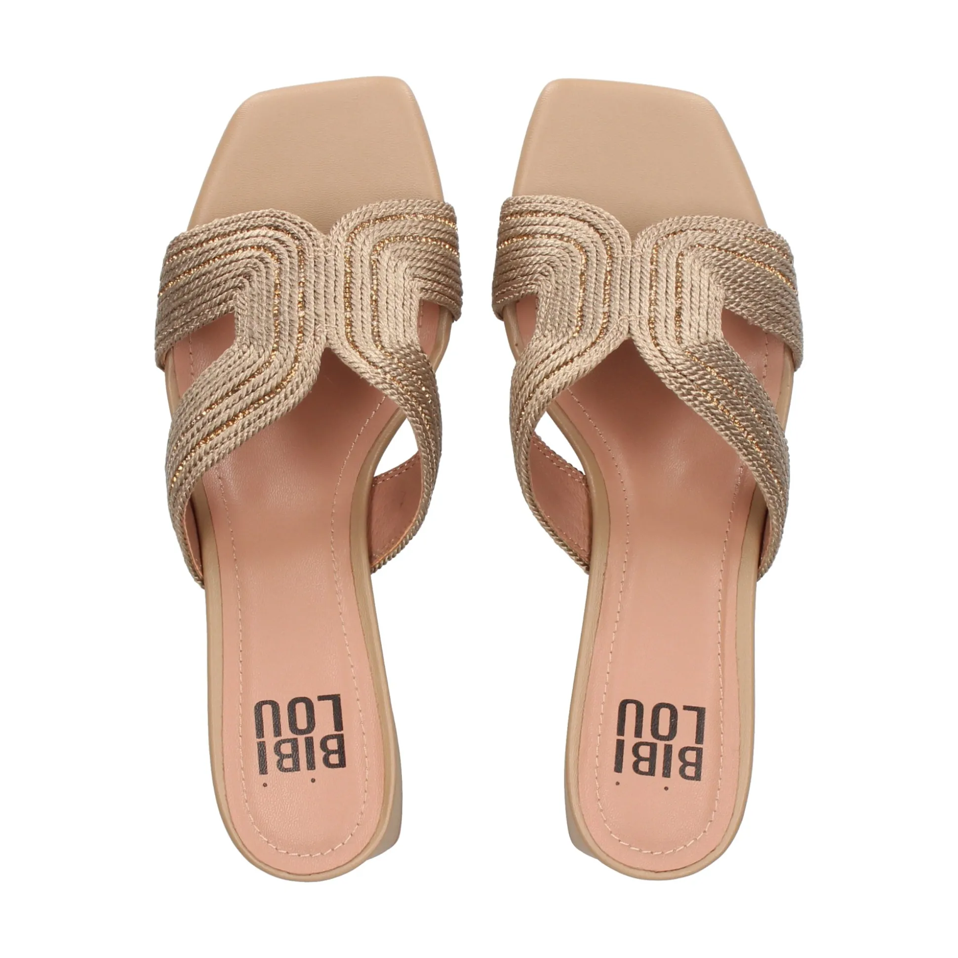 BIBI LOU Sandalias con tacón de Mujer 879Z94HG CAMEL