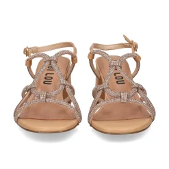 BIBI LOU Sandalias con tacón de Mujer 860Z00HG NUDE