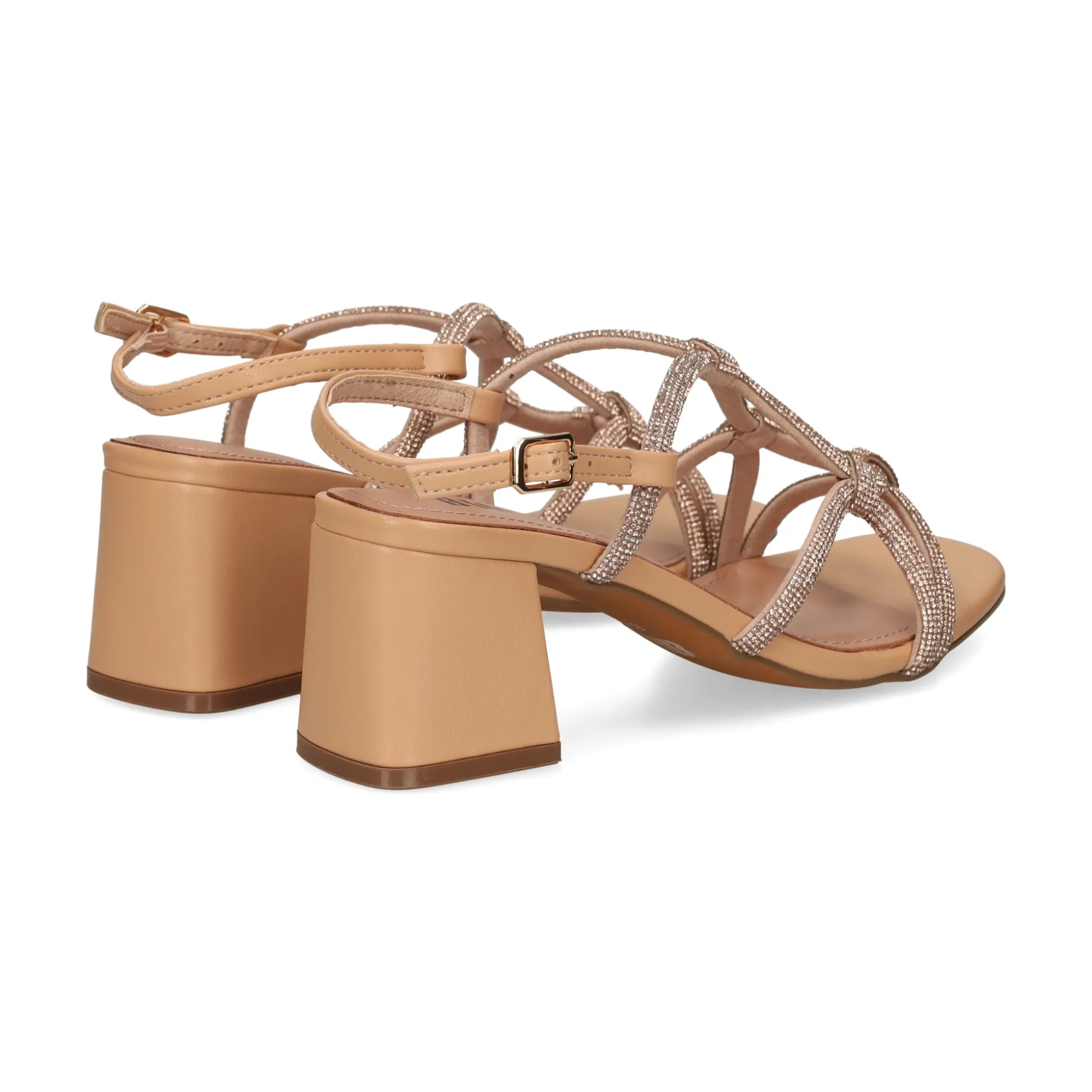 BIBI LOU Sandalias con tacón de Mujer 860Z00HG NUDE