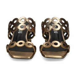 BIBI LOU Sandalias con tacón de Mujer 627Z10VK BRONCE