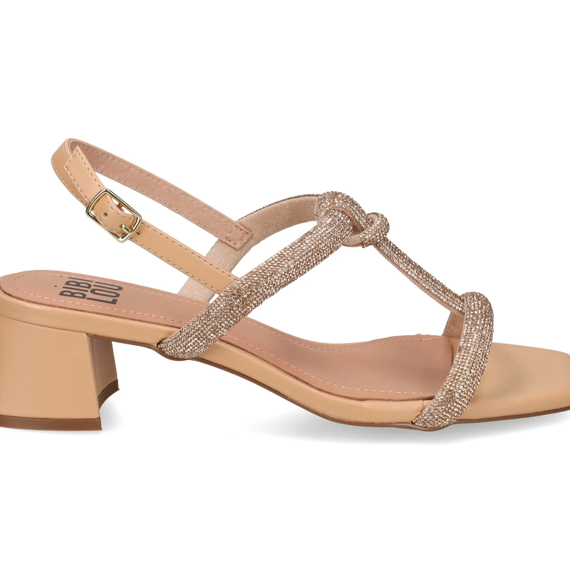 BIBI LOU Sandalias con tacón de Mujer 858Z00HG NUDE