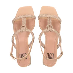 BIBI LOU Sandalias con tacón de Mujer 858Z00HG NUDE