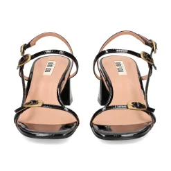 BIBI LOU Sandalias con tacón de Mujer 674Z21VK NEGRO