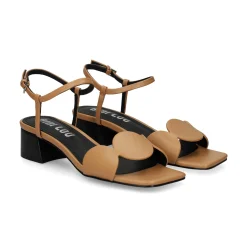 BIBI LOU Sandalias con tacón de Mujer 623Z10VK CAMEL