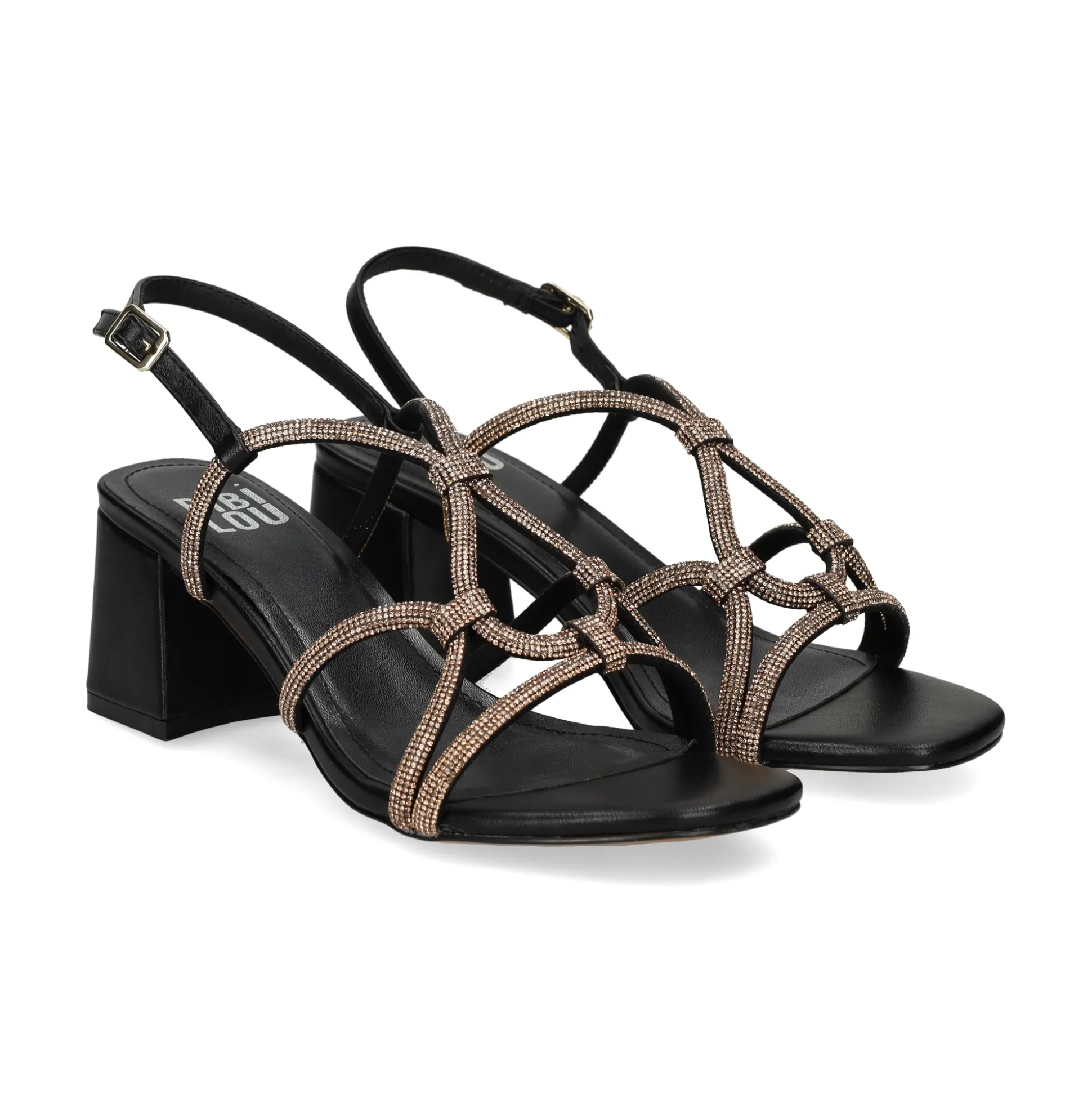 BIBI LOU Sandalias con tacón de Mujer 860Z00HG COBRE