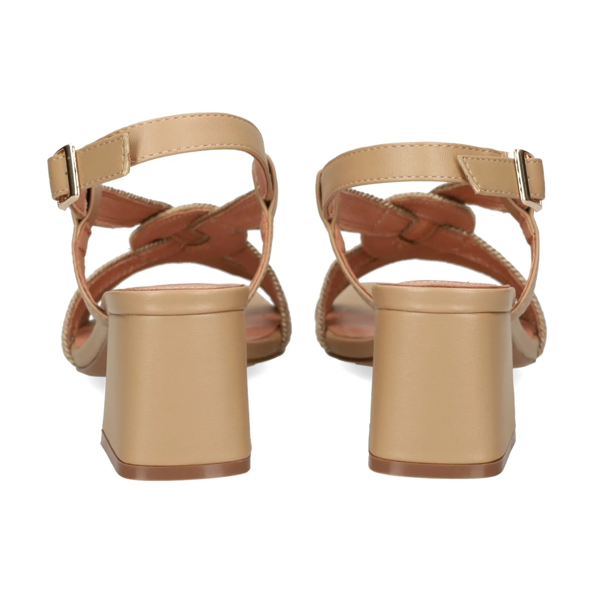 BIBI LOU Sandalias con tacón de Mujer 850Z94HG CAMEL