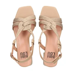 BIBI LOU Sandalias con tacón de Mujer 850Z94HG CAMEL