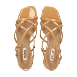 BIBI LOU Sandalias con tacón de Mujer 713Z21VK CAMEL