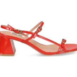 BIBI LOU Sandalias con tacón de Mujer 674Z21VK ROJO