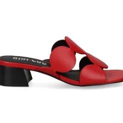 BIBI LOU Sandalias con tacón de Mujer 622Z10VK ROJO