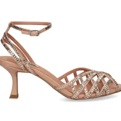 BIBI LOU Sandalias con tacón de Mujer 563Z10VK NUDE