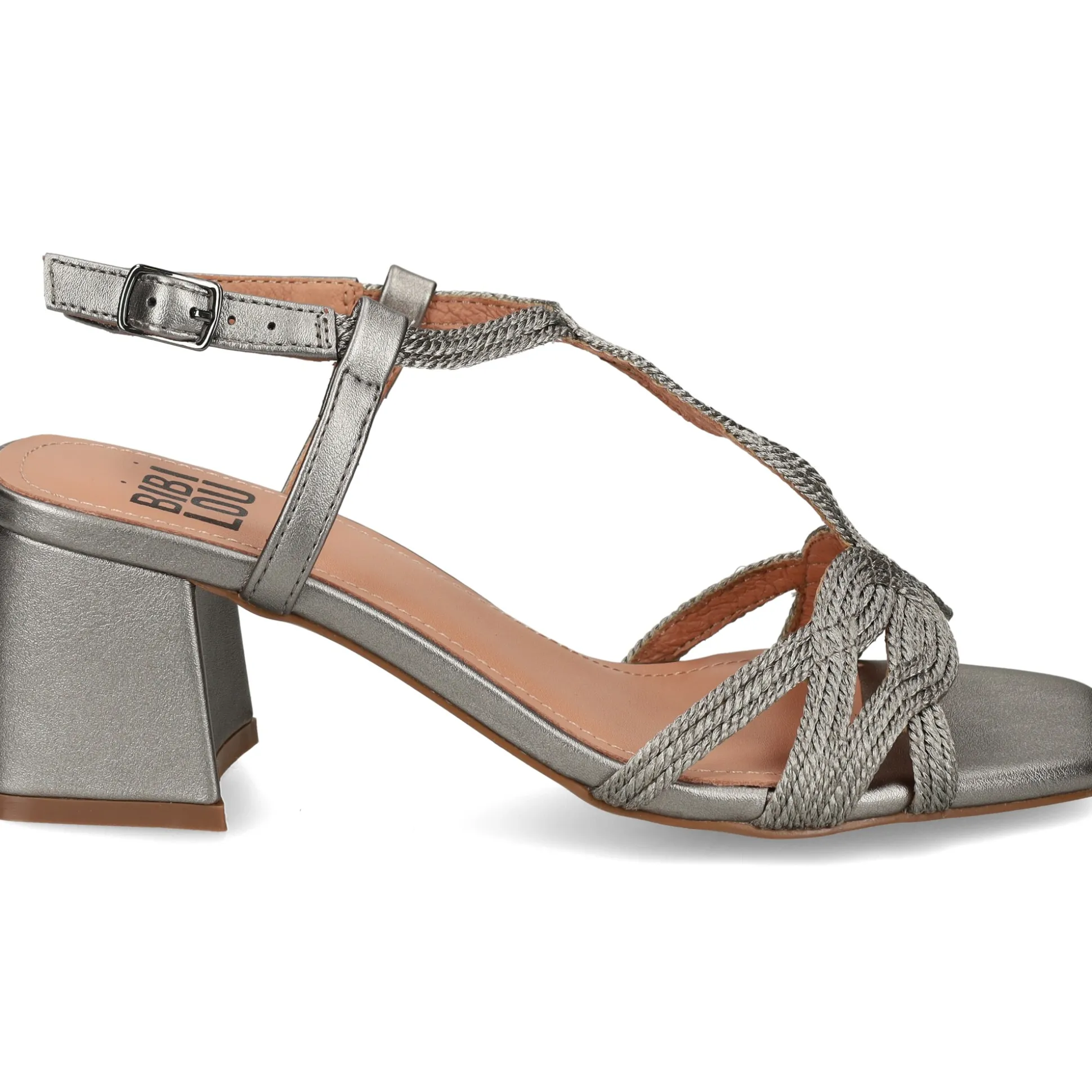 BIBI LOU Sandalias con tacón de Mujer 855Z94HG PLOMO