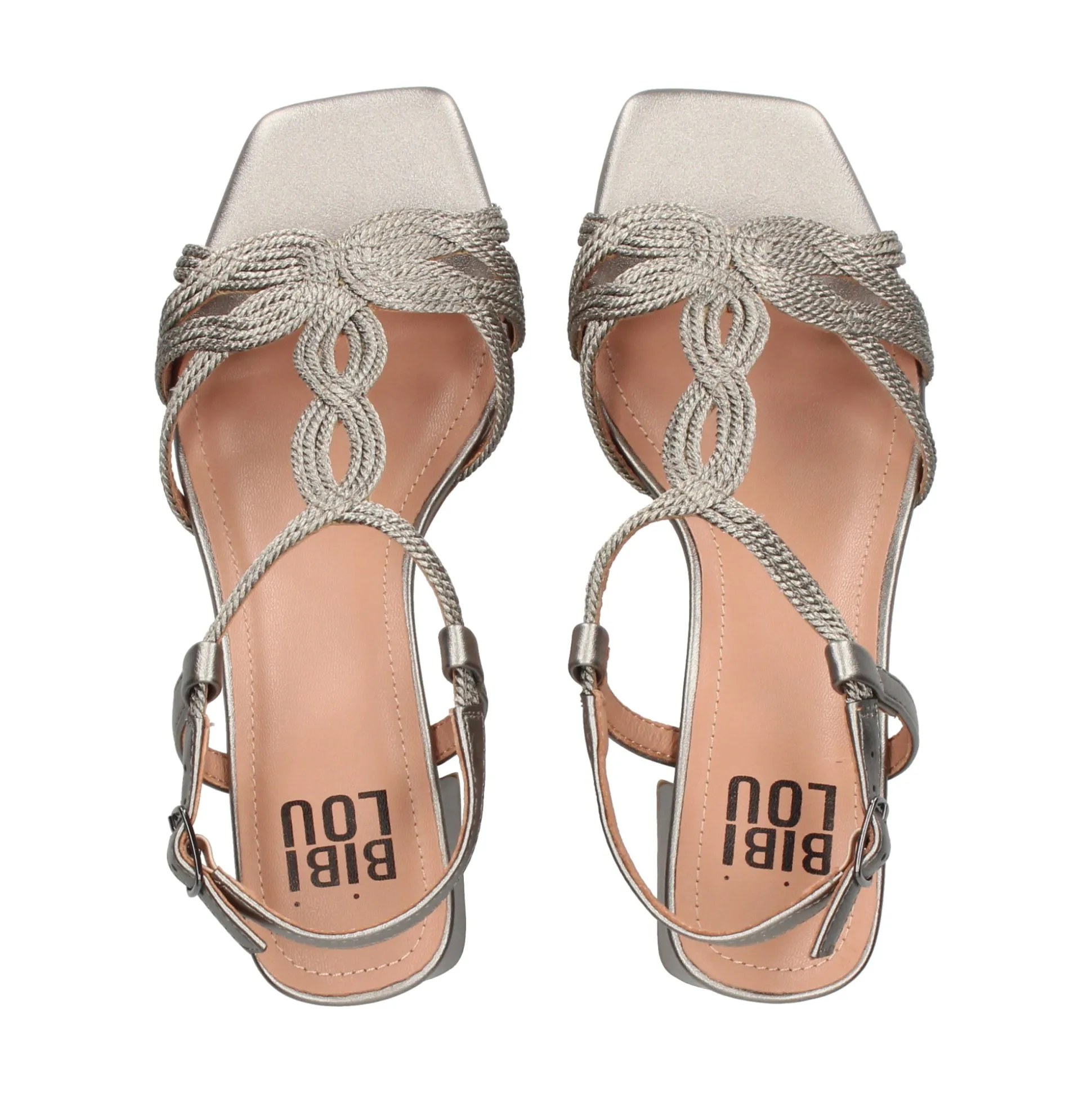 BIBI LOU Sandalias con tacón de Mujer 855Z94HG PLOMO