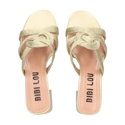BIBI LOU Sandalias con tacón de Mujer 851Z94HG ORO