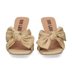 BIBI LOU Sandalias con tacón de Mujer 885Z69HG NATURAL