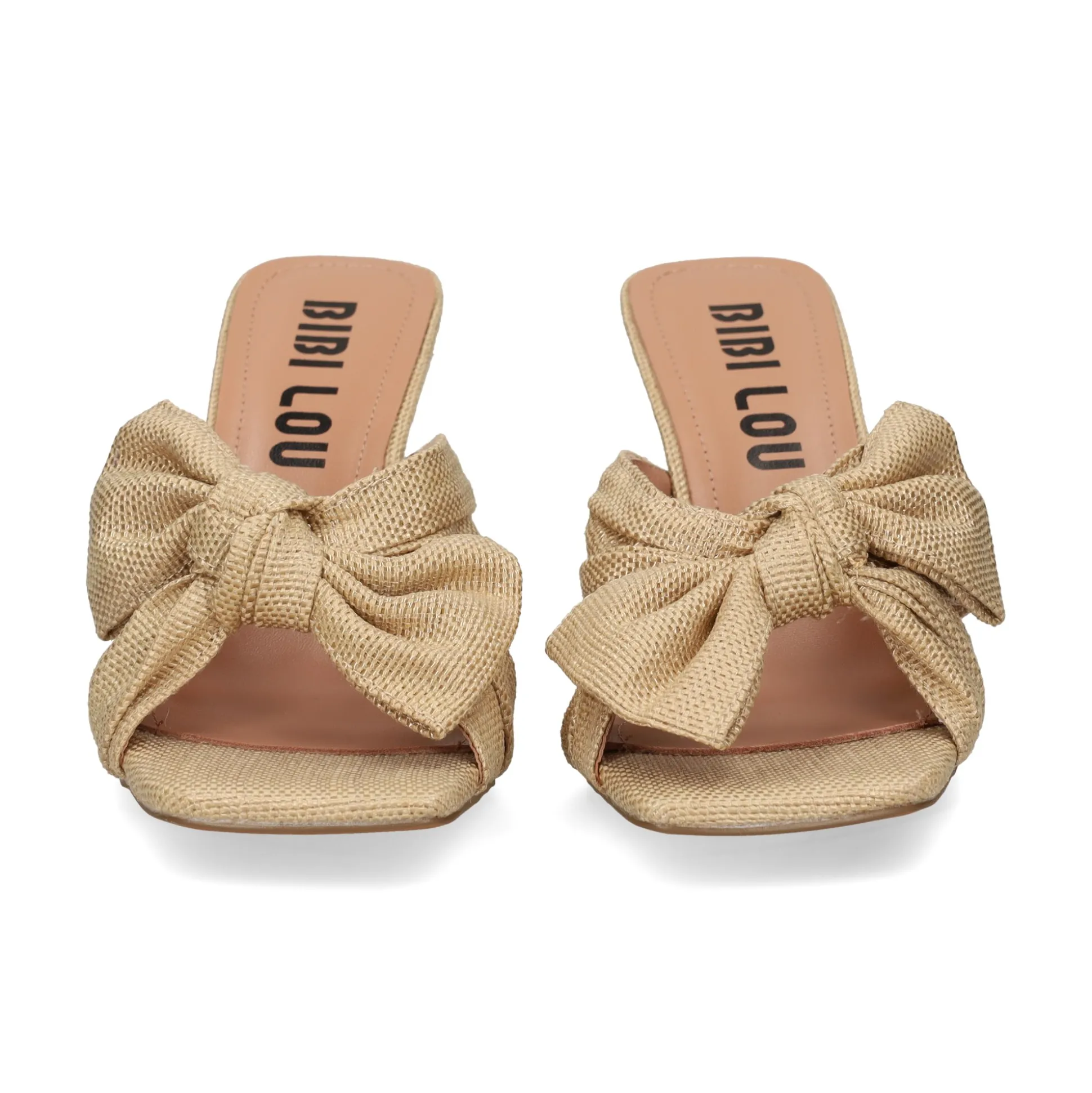 BIBI LOU Sandalias con tacón de Mujer 885Z69HG NATURAL