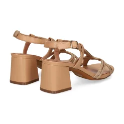 BIBI LOU Sandalias con tacón de Mujer 821Z94HG NUDE
