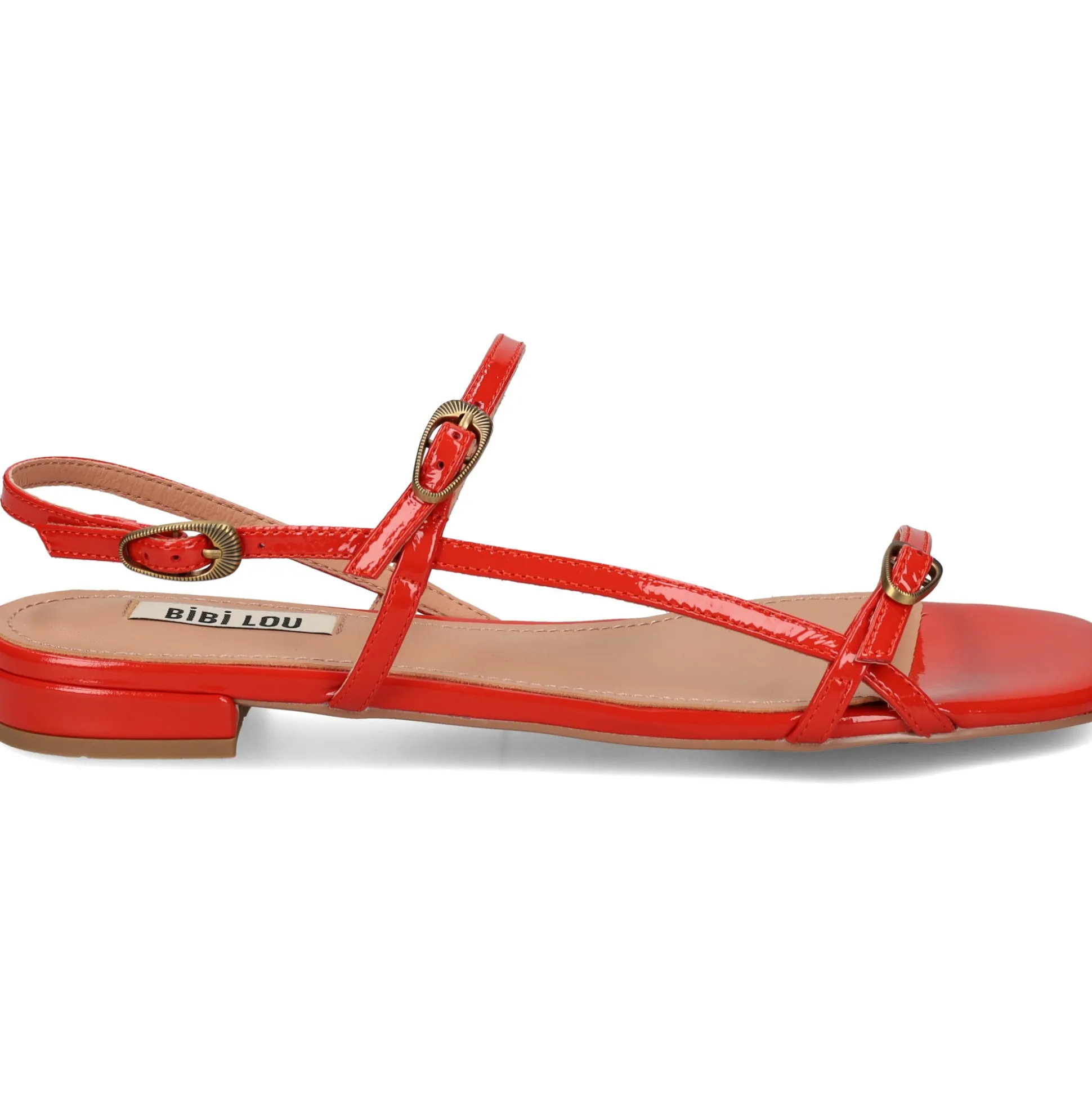 BIBI LOU Sandalias planas de Mujer 673Z21VK ROJO
