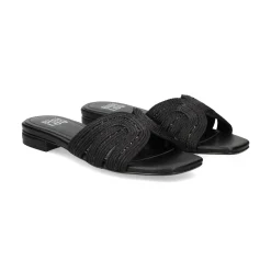 BIBI LOU Sandalias planas de Mujer 875Z94HG NEGRO