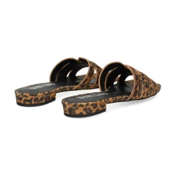 BIBI LOU Sandalias planas de Mujer 760Z35VK LEOPARDO