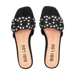 BIBI LOU Sandalias planas de Mujer 868Z83HG NEGRO