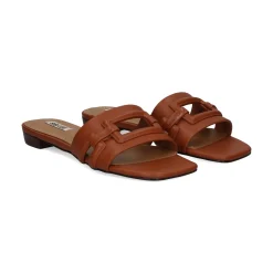 BIBI LOU Sandalias planas de Mujer 660Z10VK CUERO