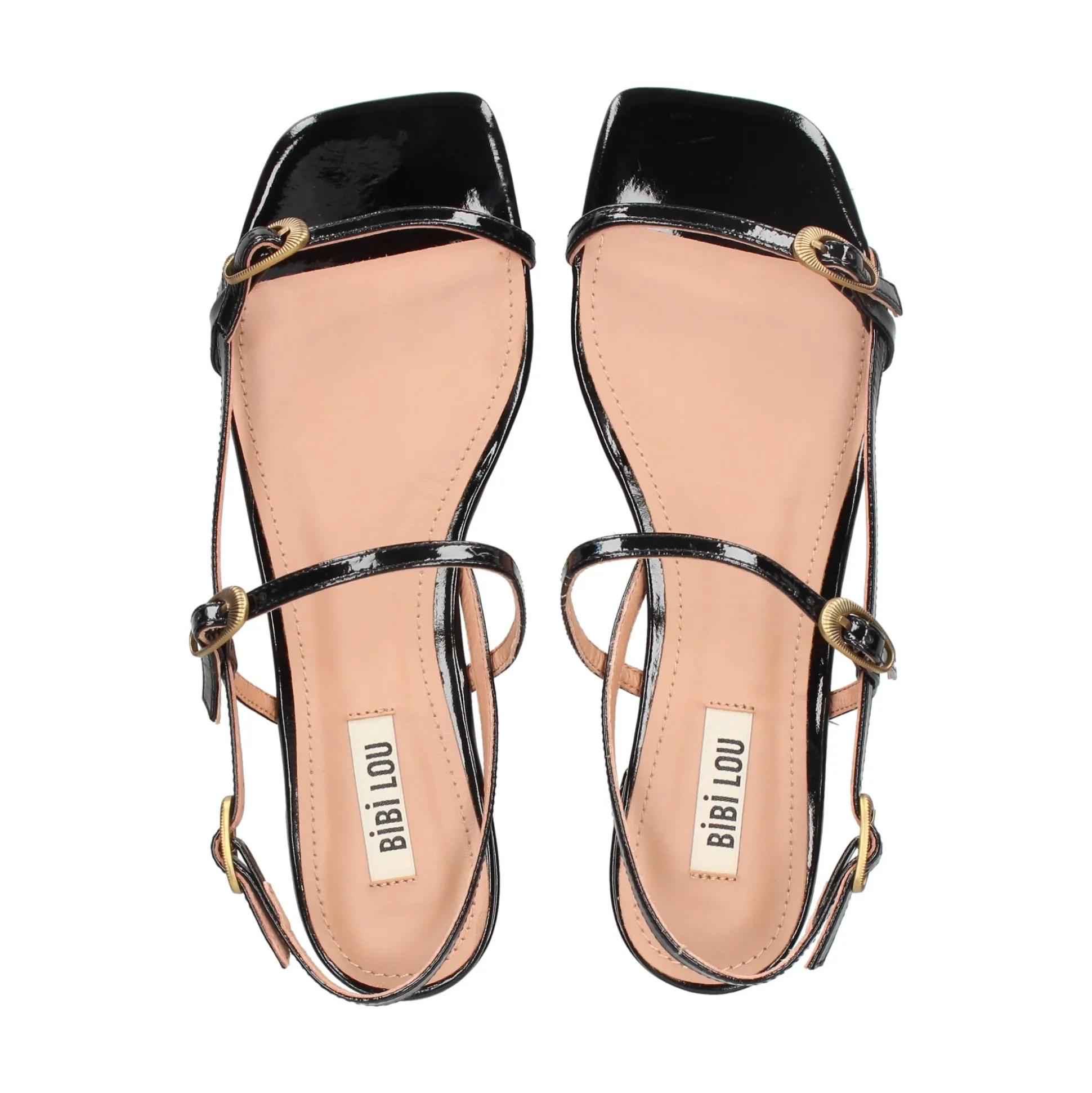 BIBI LOU Sandalias planas de Mujer 673Z21VK NEGRO