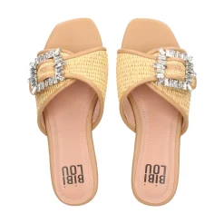BIBI LOU Sandalias planas de Mujer 870Z94HG NATURAL