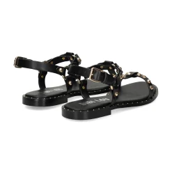 BIBI LOU Sandalias planas de Mujer 824Z80HG NEGRO