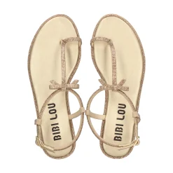 BIBI LOU Sandalias planas de Mujer 845Z00HG ORO