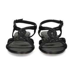 BIBI LOU Sandalias planas de Mujer 820Z94HG NEGRO