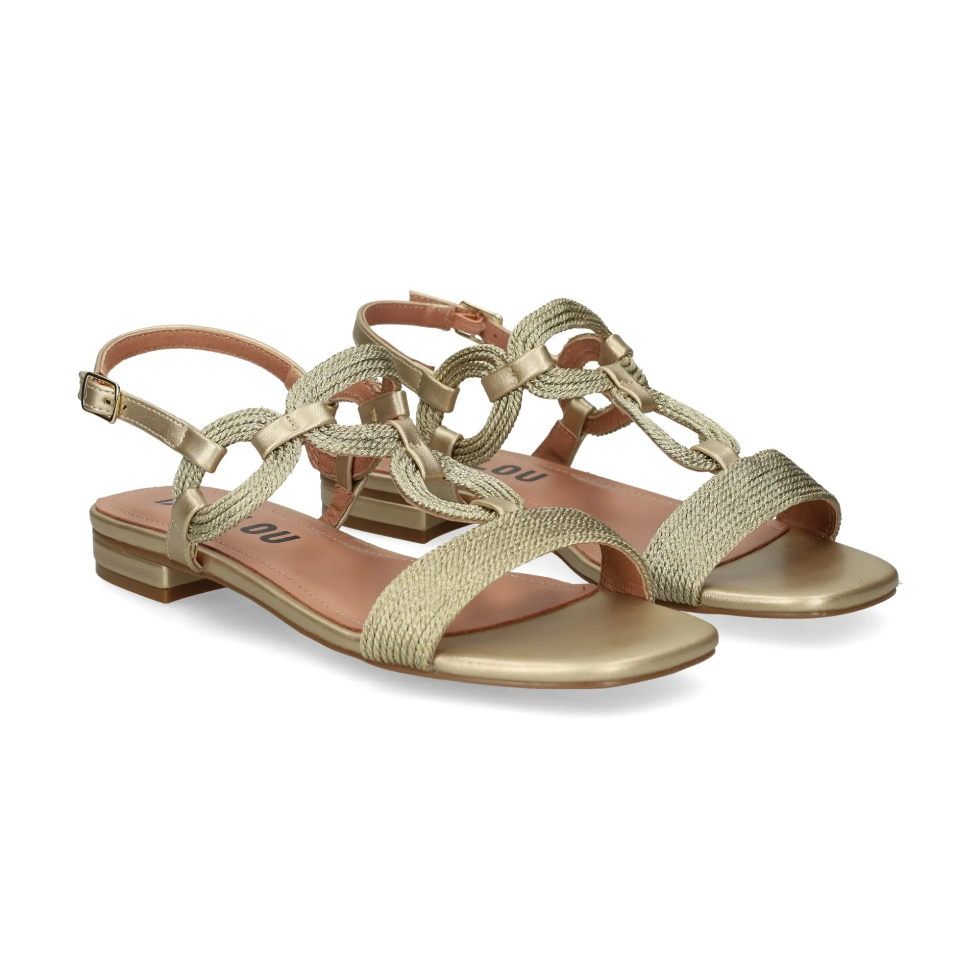 BIBI LOU Sandalias planas de Mujer 855Z94HG ORO