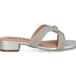 BIBI LOU Sandalias planas de Mujer 842Z00HG PLATA