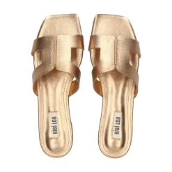 BIBI LOU Sandalias planas de Mujer 520Z41VK PLATINO