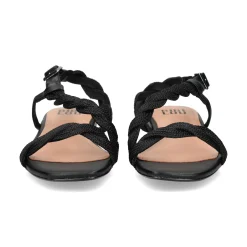 BIBI LOU Sandalias planas de Mujer 873Z94HG NEGRO