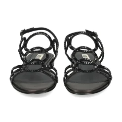 BIBI LOU Sandalias planas de Mujer 584Z00VK NEGRO