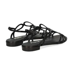 BIBI LOU Sandalias planas de Mujer 584Z00VK NEGRO