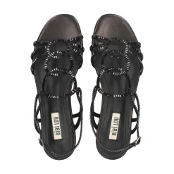 BIBI LOU Sandalias planas de Mujer 584Z00VK NEGRO