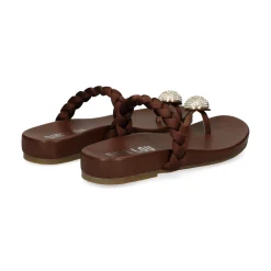 BIBI LOU Sandalias planas de Mujer 880Z80HG MARRON