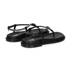 BIBI LOU Sandalias planas de Mujer 893Z99HG NEGRO