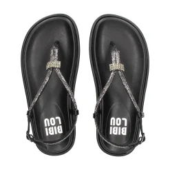 BIBI LOU Sandalias planas de Mujer 893Z99HG NEGRO