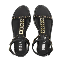 BIBI LOU Sandalias planas de Mujer 823Z80HG NEGRO