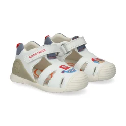 BIOMECANICS Sandalias y chanclas de niño 252118-B050 BLANCO