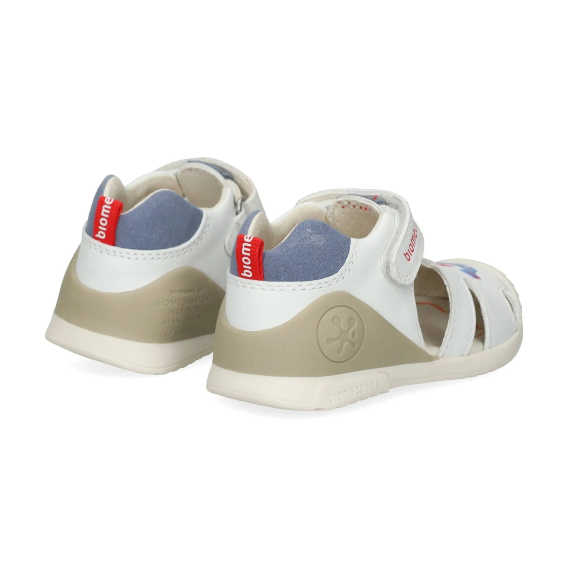 BIOMECANICS Sandalias y chanclas de niño 252118-B050 BLANCO