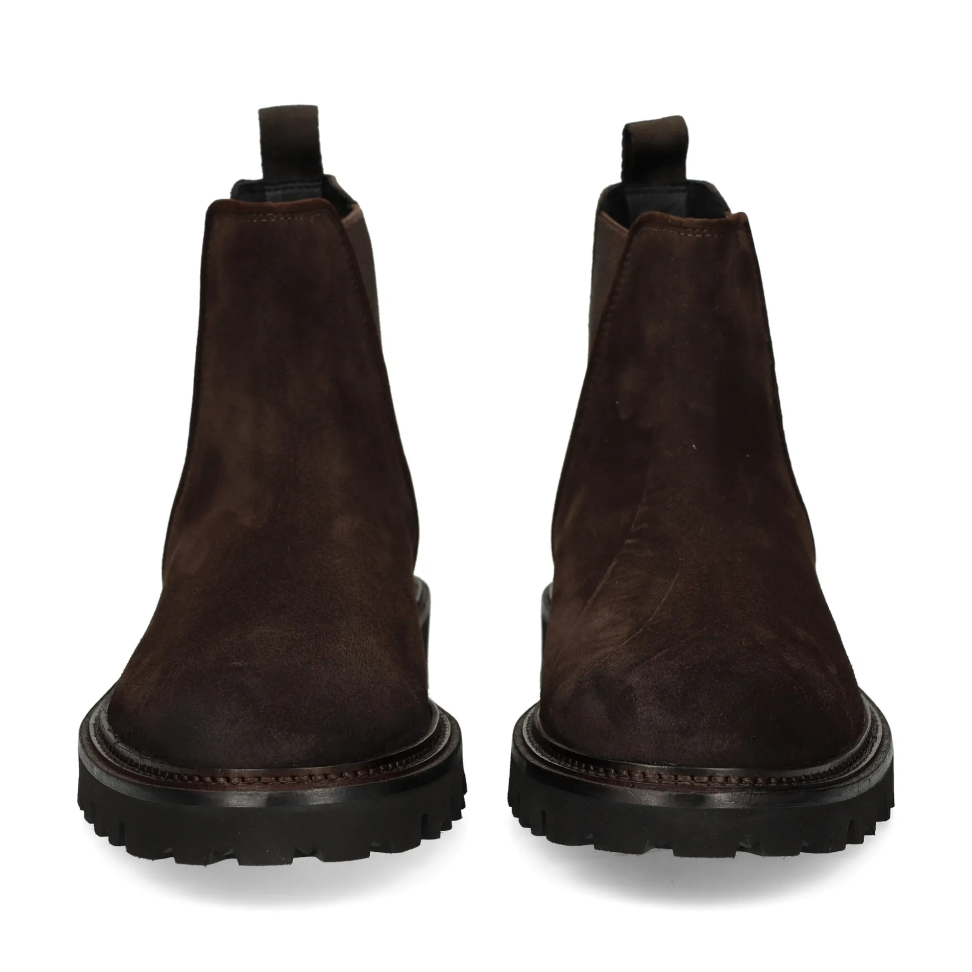 BOSS Botines de Hombre Julyo_Cheb_sde 202 Dark Brown